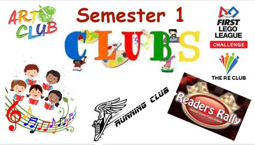 Semester 1 Clubs
